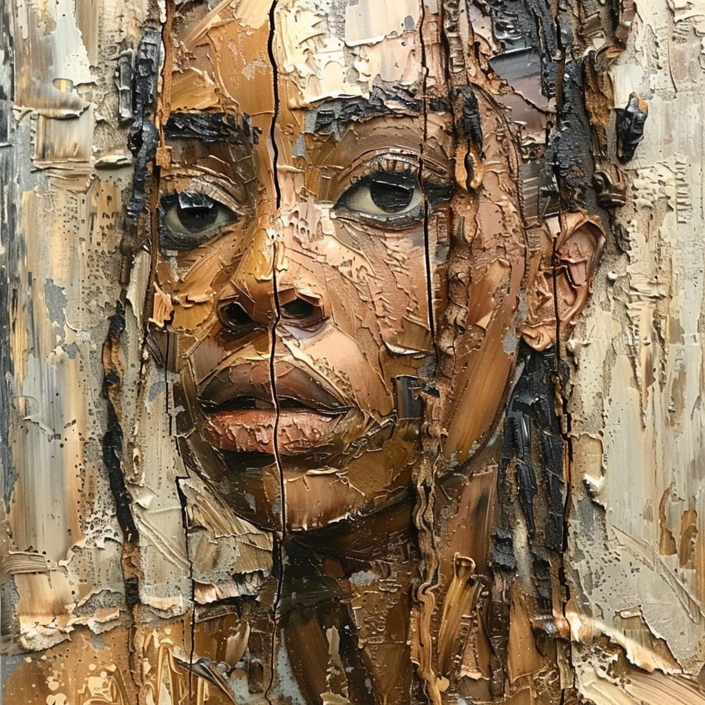 Impasto, Bronze. Impasto piece by Desi Baker.